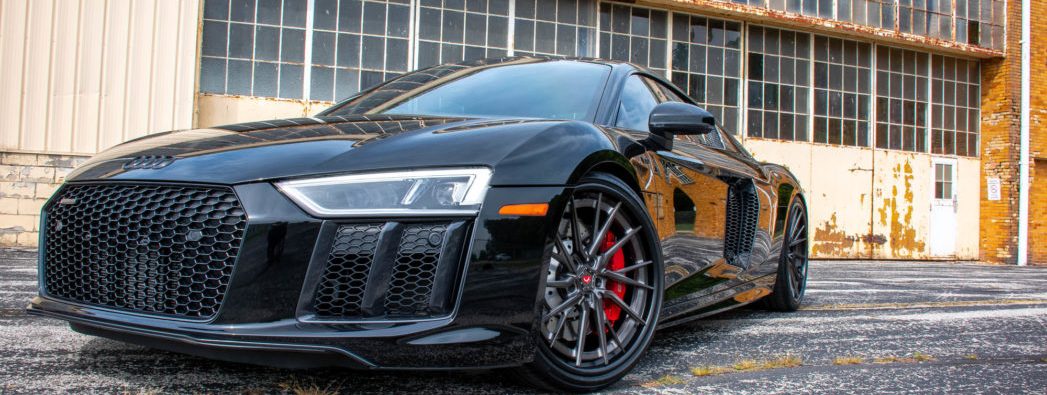 Siêu xe Audi R8 độ mâm Vossen Forged M-X4T 3 mảnh chính hãng