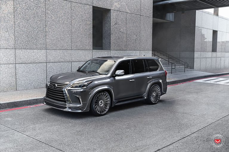 Lexus LX570 độ mâm Vossen Forged S17-14 chính hãng