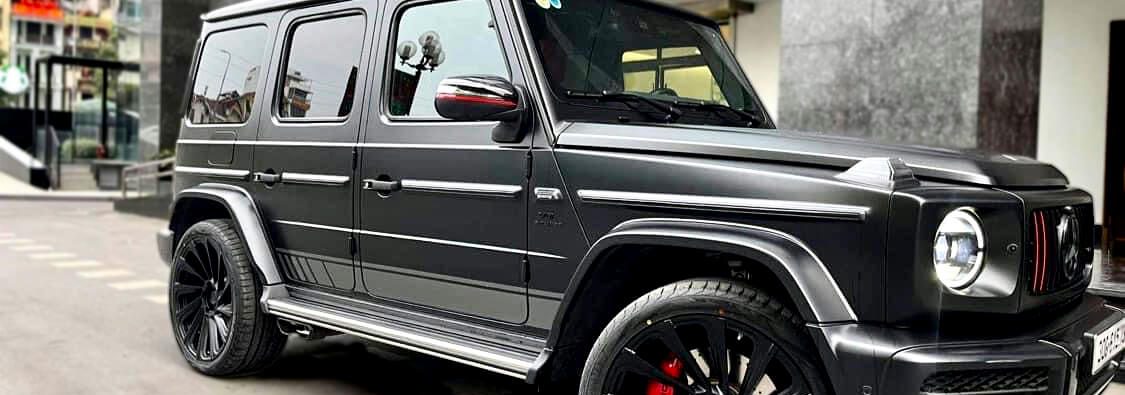 Mercedes-Benz G63 độ mâm Vossen Urban UV-3 chính hãng