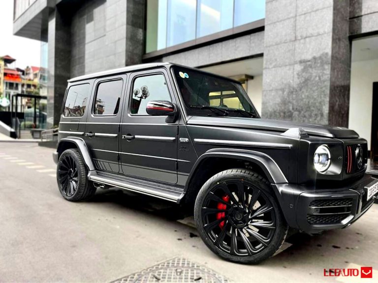 Mercedes-Benz G63 độ mâm Vossen Urban UV-3 chính hãng