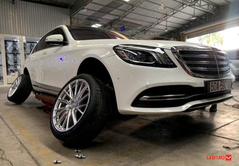 Mercedes-S450 W222 độ mâm Vossen HF-4T