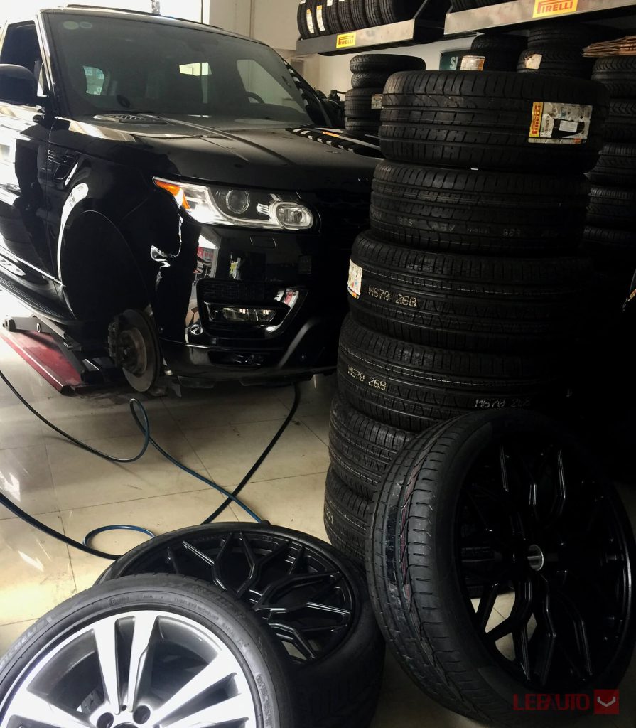 Range Rover Sport độ mâm Vossen HF-2